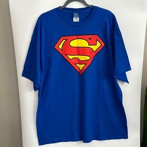 Superman Logo Blue T-Shirt